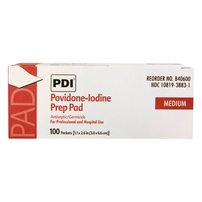 Buy PDI PVP Iodine Prep Pad