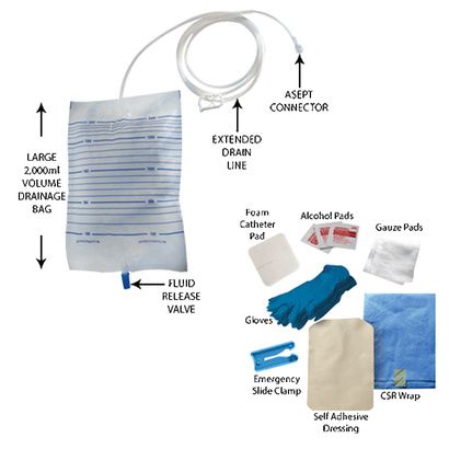 Buy ASEPT 2000 mL Peritoneal Drainage Bag Kit