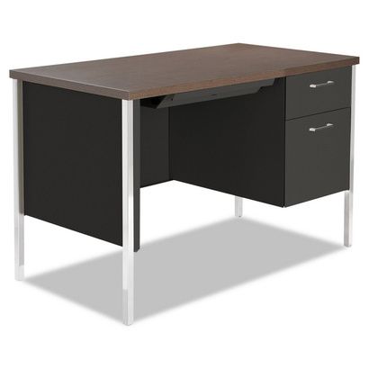 Buy Alera Single Pedestal Steel Desk