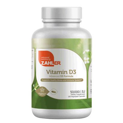 Buy Zahler Vitamin D3 Capsules 50,000 IU Dietary Supplement