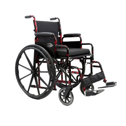 Buy Karman Healthcare LT-770Q Red Streak Lightweight Compact Wheelchair