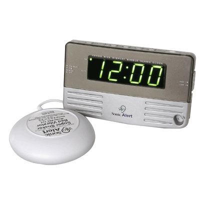Buy Sonic Boom Bedside And Travel Alarm Clock with Bed Shaker