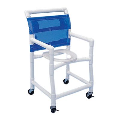 Buy Healthline PVC Standard Shower Commode Chair
