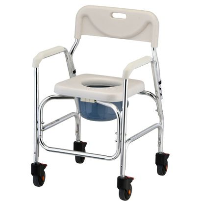 Buy Nova Medical Shower Chair And Commode With Wheels