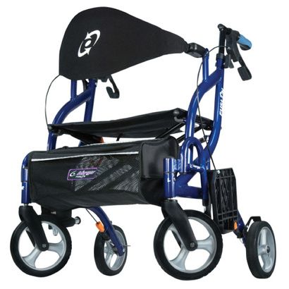 Buy Drive Airgo Fusion F20 Side-Folding Rollator And Transport Chair
