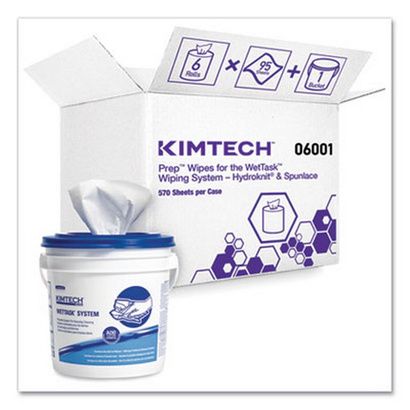 Buy Kimtech Wipers for WETTASK* System, Bleach, Disinfectants & Sanitizers
