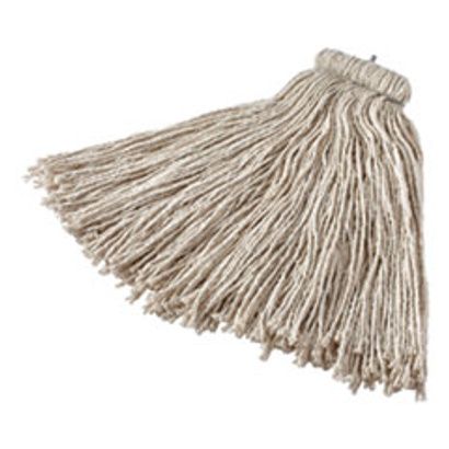Buy Rubbermaid Commercial Non-Launderable Cotton/Synthetic Cut-End Wet Mop Heads