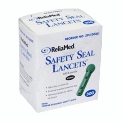 Buy ReliaMed Safety Seal Lancets