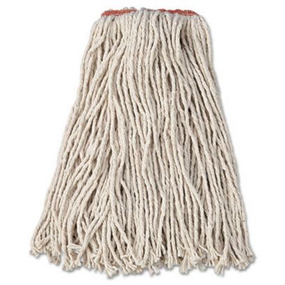 Buy Rubbermaid Commercial Non-Launderable Premium Cut-End Cotton Wet Mop Heads