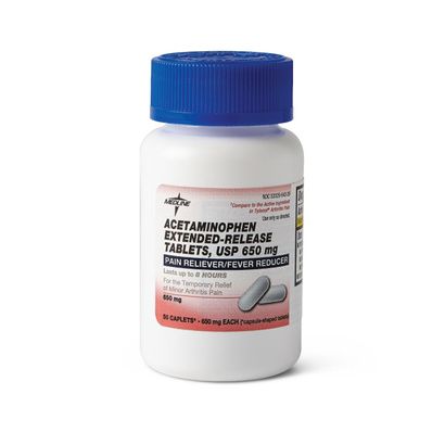 Buy Medline Acetaminophen Extended Release Caplets
