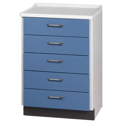 Buy Clinton Molded Top Treatment Cabinet with Five Drawers