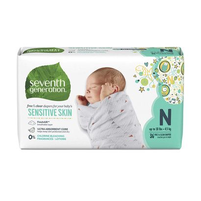 Buy Seventh Generation  Newborn Baby Diapers