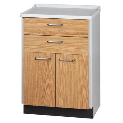 Buy Clinton Molded Top Treatment Cabinet with Two Doors and Two Drawers