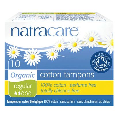 Buy Natracare Organic Regular Non-Applicator Tampons