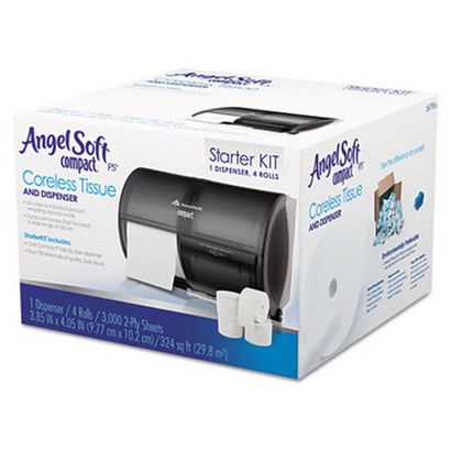 Buy Georgia Pacific Professional Compact Tissue Dispenser and Angel Soft ps Tissue Start Kit