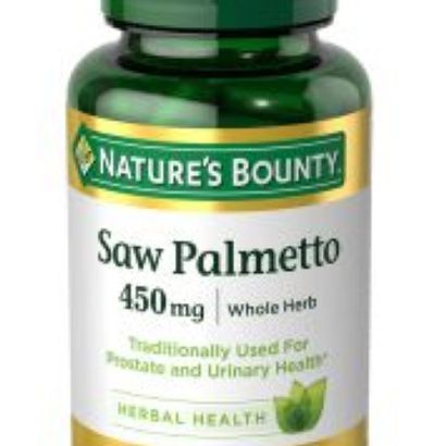 Buy Natures Bounty Saw Palmetto Herbal Supplement