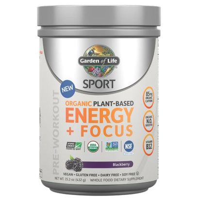 Buy Garden Of Life Sport Energy Plus Focus Body Building Supplement