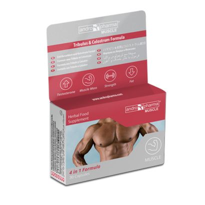 Buy Andropharma Muscle Herbal Food Supplement