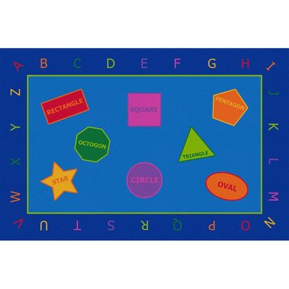 Buy Childrens Factory Angeles Shapes & Alphabet Carpet