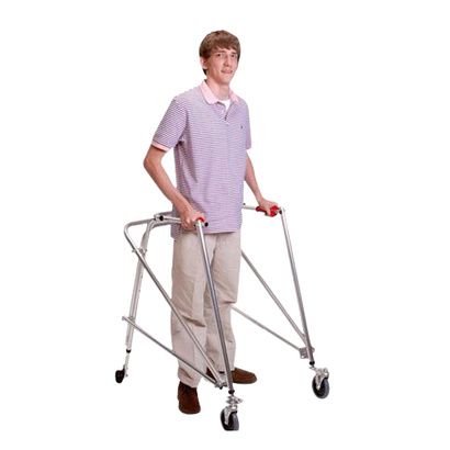 Buy Kaye Posture Control Four Wheel Walker With Front Swivel And Silent Rear Wheel For Pre Adolescent