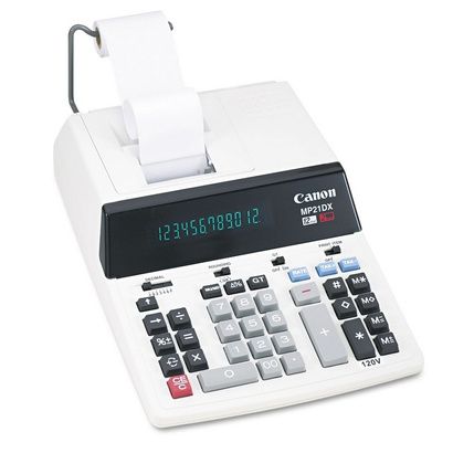 Buy Canon MP21DX 12-Digit Ribbon Printing Calculator