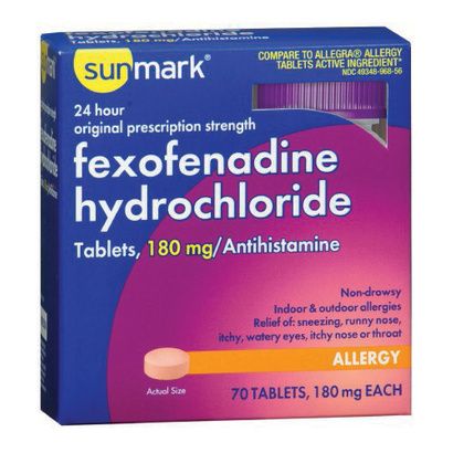 Buy Mckesson Sunmark Fexofenadine HCl Allergy Relief