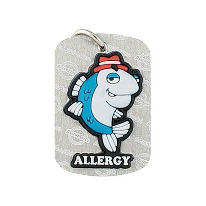 Buy AllerMates Dog Tag Detective Fin Fish Allergy