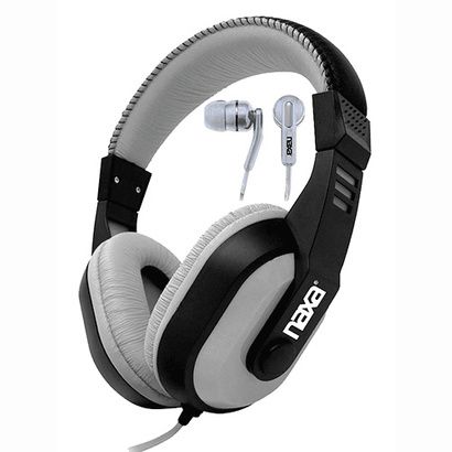 Buy NAXA Combo Gray DJZ Ultra Plus Headphone/Earbud