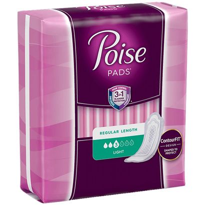 Buy Poise Incontinence Pads - Light Absorbency