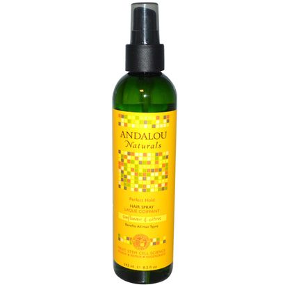 Buy Andalou Naturals Perfect Hold Sunflower and Citrus Hair Spray