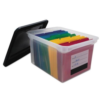 Buy Innovative Storage Designs File Tote with Contents Label