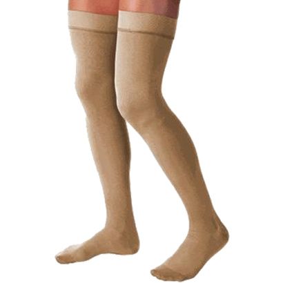 Buy BSN Jobst Relief Thigh High 30-40mmHg Extra Firm Compression Stockings without Silicone Dot Band