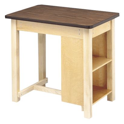 Buy Bailey End Shelf Taping Table With H Brace