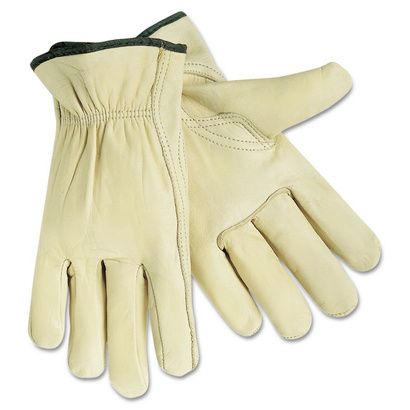 Buy MCR Safety Full Leather Cow Grain Gloves