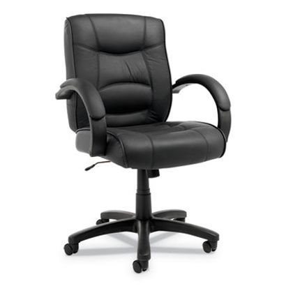 Buy Alera Strada Leather Mid-Back Swivel/Tilt Chair