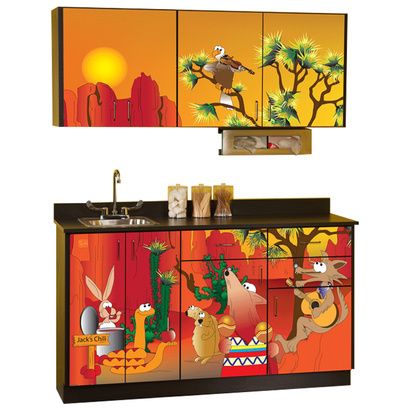Buy Clinton Pediatric Imagination Series Southwestfest Base and Wall Cabinets