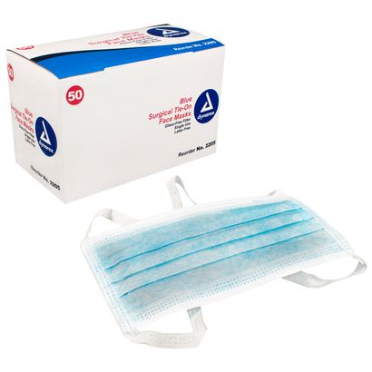 Buy Dynarex Pleated Surgical Face Mask With Ties