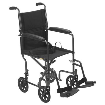 Buy Drive Steel Transport Chair With Fixed Full Arms