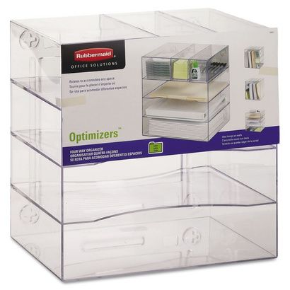 Buy Rubbermaid Optimizers Multifunctional Four-Way Organizer with Drawers