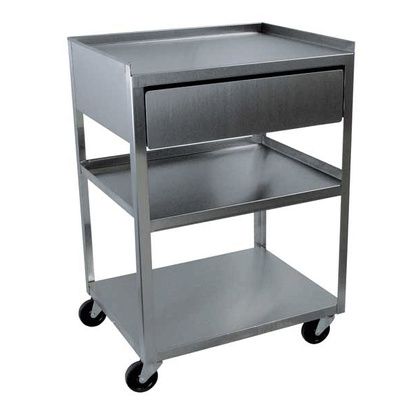 Buy Ideal Standard Duty Three Shelf Mobile Stainless Drawer Cart