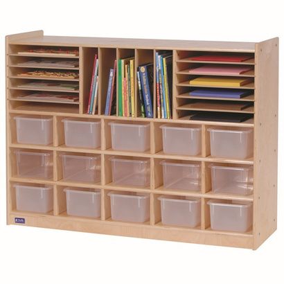 Buy Childrens Factory Angeles Birch Multi-Section Storage