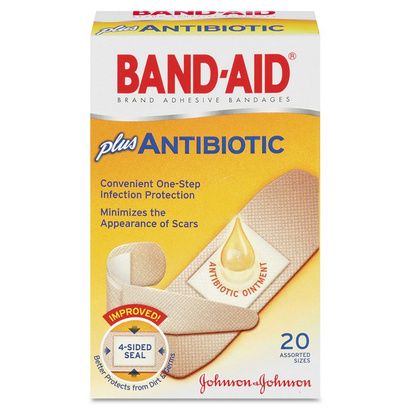 Buy BAND-AID Antibiotic Bandages