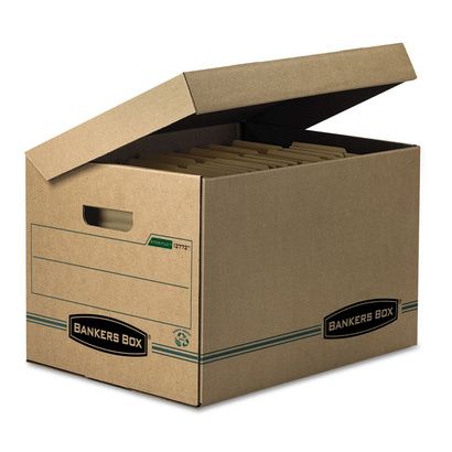 Buy Bankers Box SYSTEMATIC Basic-Duty Attached Lid Storage Boxes
