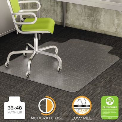 Buy deflecto DuraMat Moderate Use Chair Mat for Low Pile Carpeting