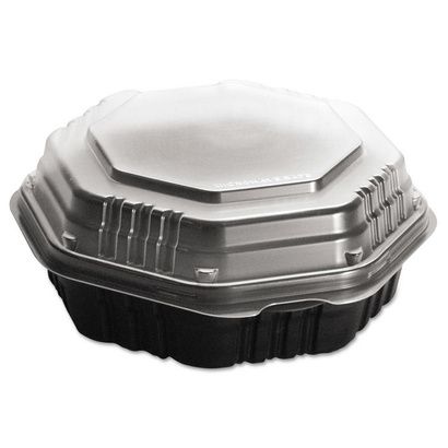Buy Dart OctaView Hinged Lid Hot Food Containers