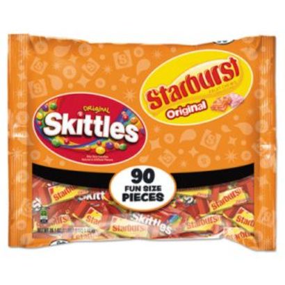 Buy Wrigley s Skittles and Starburst Fun Size