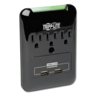 Buy Tripp Lite Protect It! Three-Outlet, 2.1 Amp Two USB Surge Suppressor