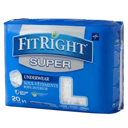 Buy Medline FitRight Super Protective Underwear