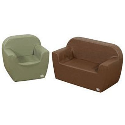 Buy Childrens Factory Club 2 Piece Woodland Furniture Group Seating
