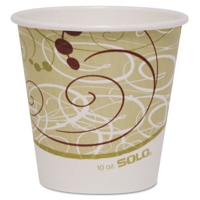 Buy Dart Single Sided Poly Paper Hot Cups in Symphony Design